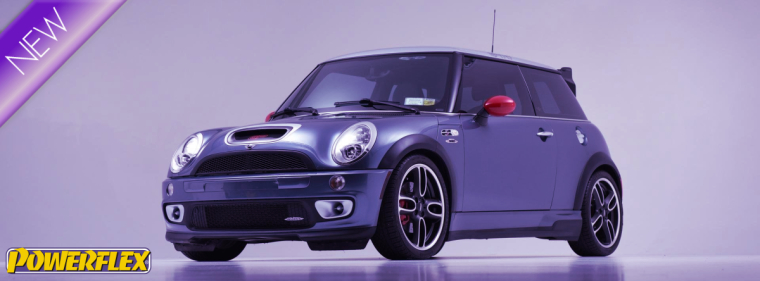 NL2022-46 Mini R53 Billet Lower Engine Mount and Bush Combo