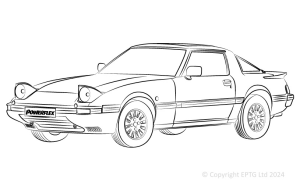 RX-7 Gen 1 & 2  - SA, FB, FC (1978 - 1992)