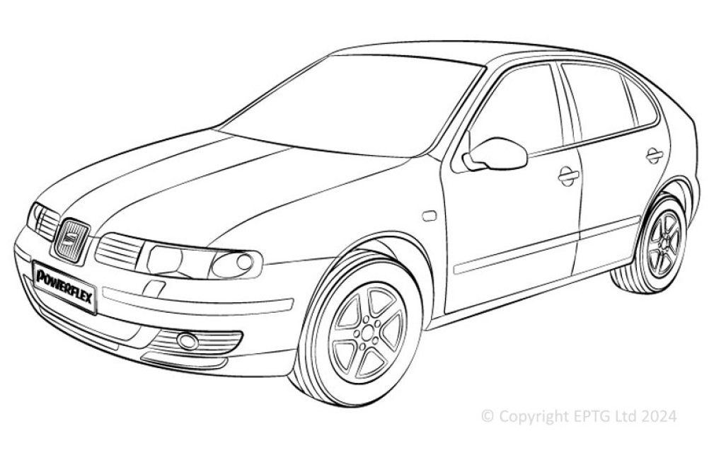 Leon &amp; Cupra Mk1 Typ 1M 2WD (1999-2005)