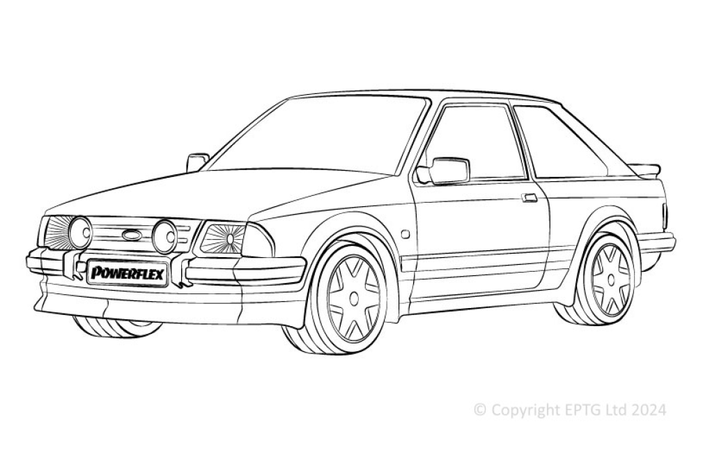 Escort RS Turbo Series 1 (1984 - 1986)