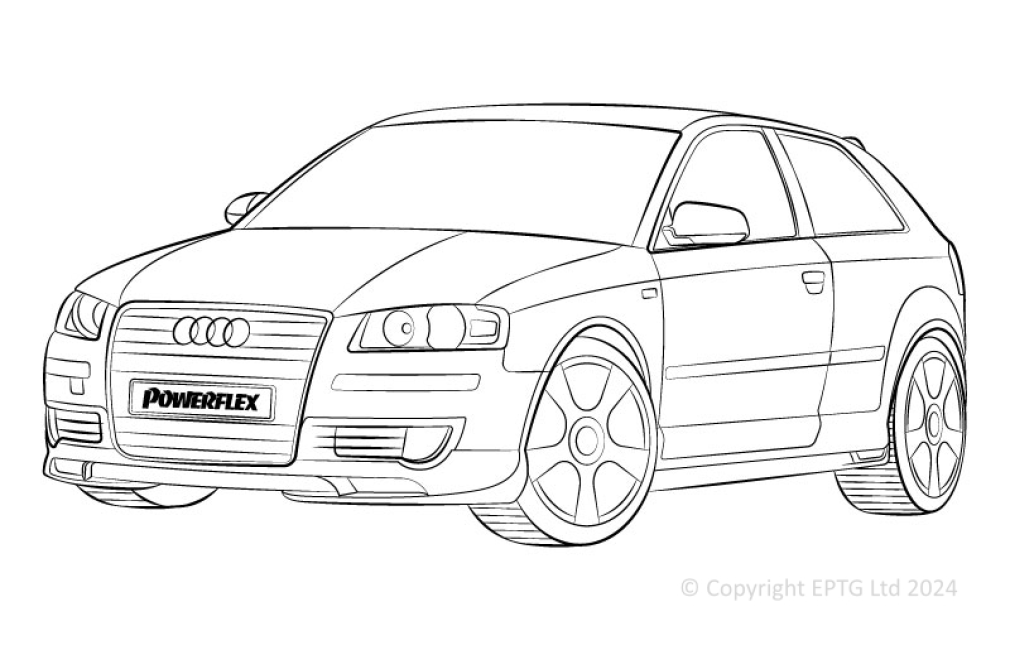 A3 inc Quattro MK2 8P (2003-2012)