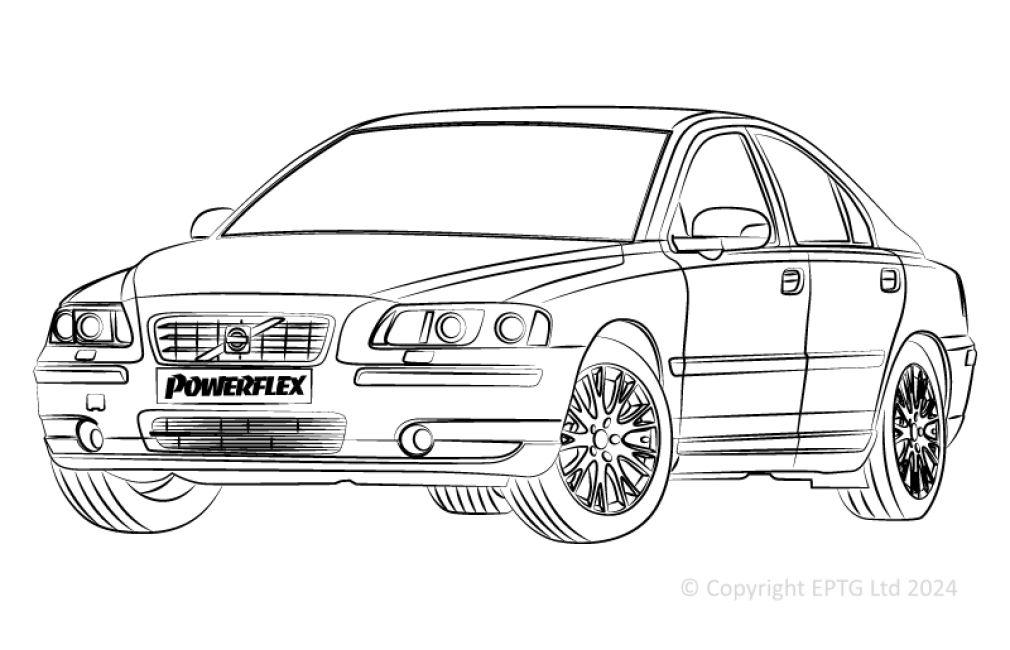 S60 (2001 - 2009), V70/S80 (1999 - 2007)
