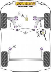 Speed equipment - Powerflex Diagram Seat - Arosa (1997 - 2004) (PFF85-401)
