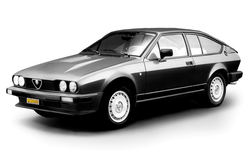 Alfetta, Giulietta, GTV6 Type 116 (1972-1987), 75 (1985-1992)