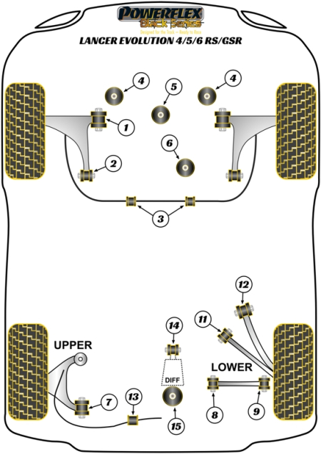 Black Series Part Diagram