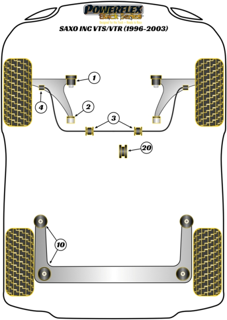 Black Series Part Diagram