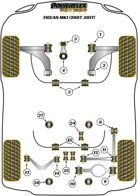 Black Series Part Diagram