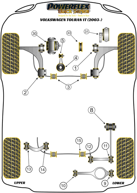 Black Series Part Diagram