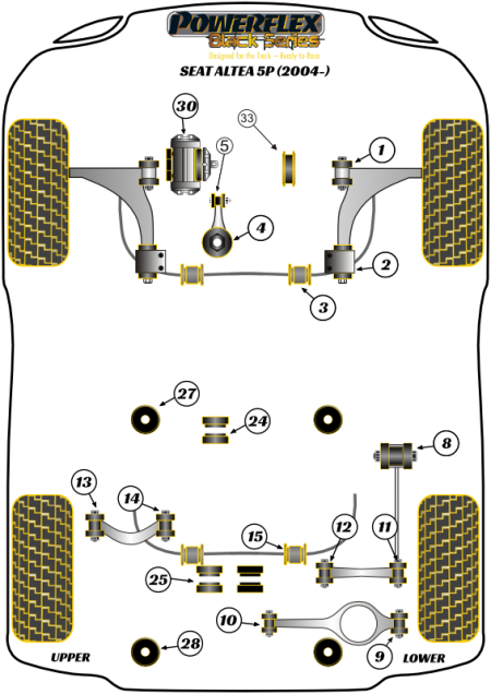 Black Series Part Diagram
