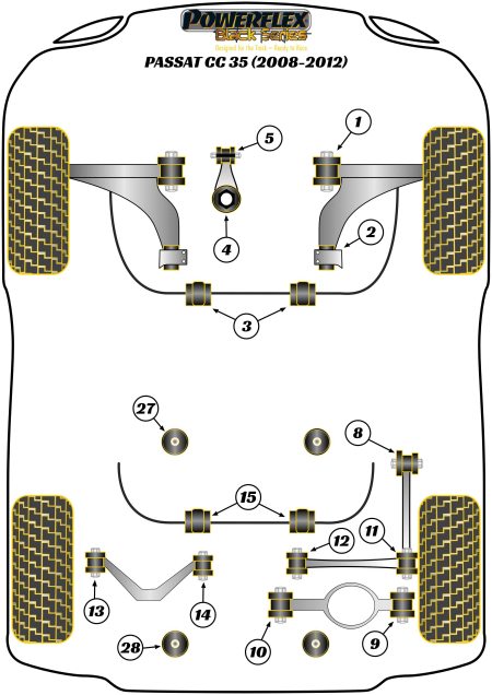 Black Series Part Diagram