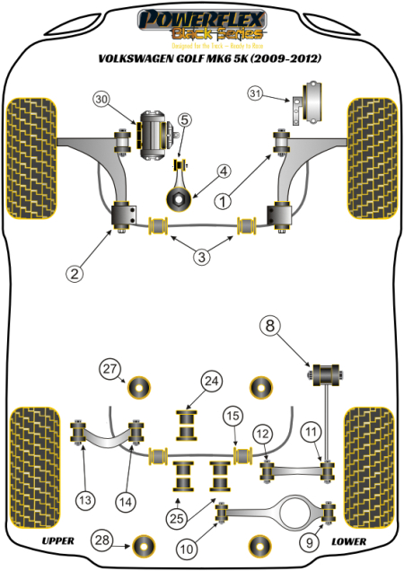 Black Series Part Diagram