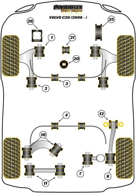 Black Series Part Diagram