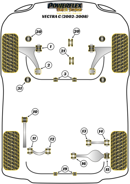 Black Series Part Diagram