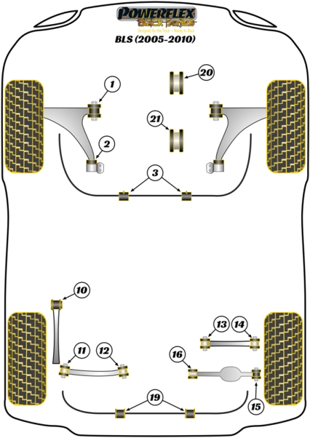 Black Series Part Diagram