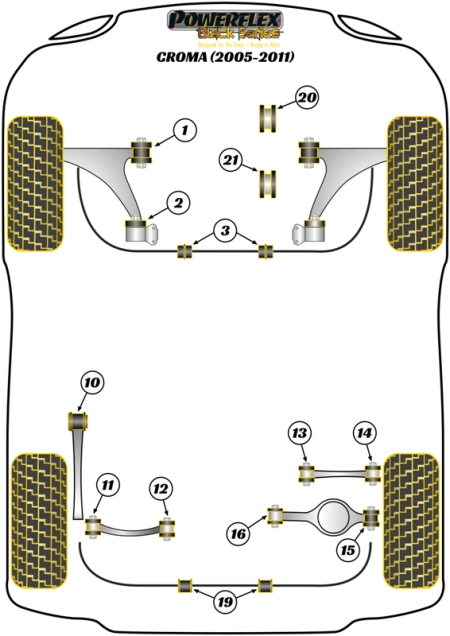 Black Series Part Diagram