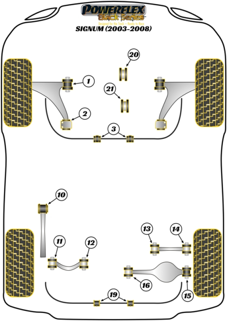 Black Series Part Diagram