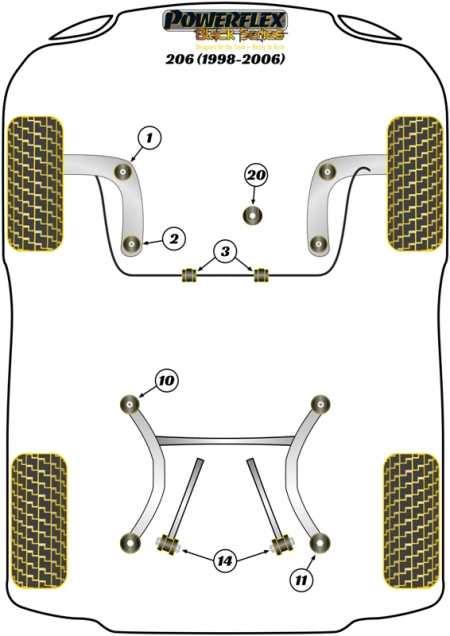 Black Series Part Diagram