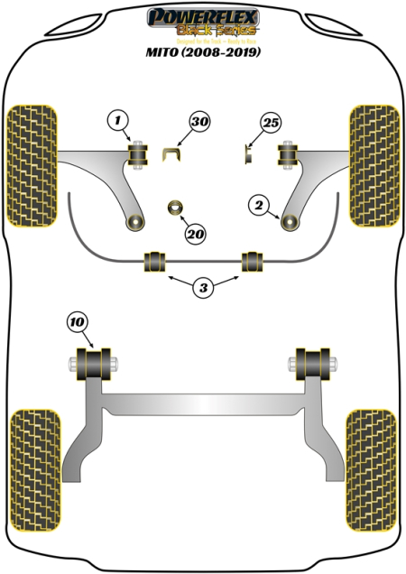 Black Series Part Diagram
