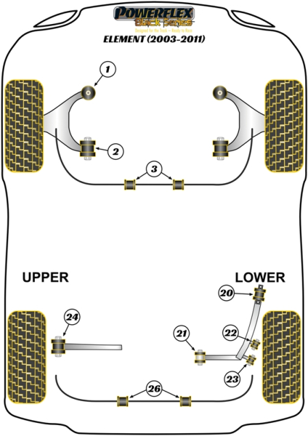 Black Series Part Diagram