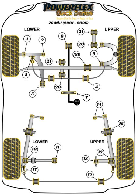 Black Series Part Diagram