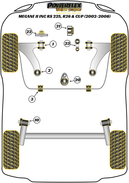 Black Series Part Diagram
