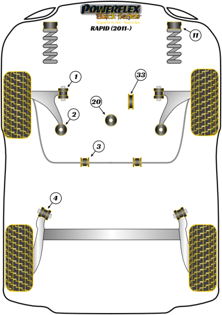 Black Series Part Diagram