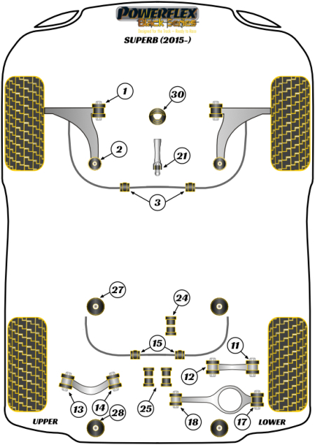 Black Series Part Diagram
