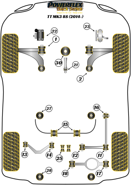 Black Series Part Diagram