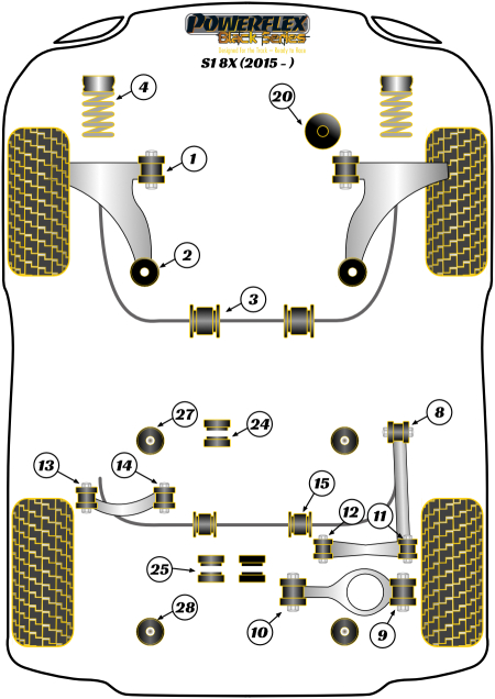 Black Series Part Diagram