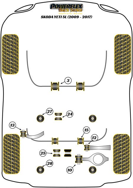 Black Series Part Diagram