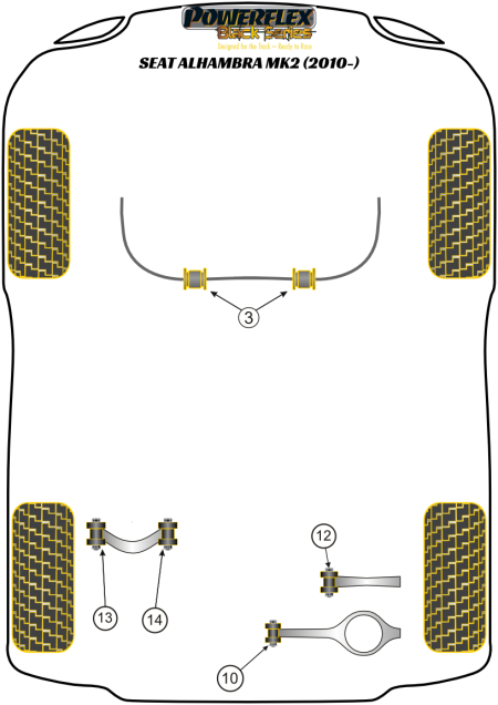 Black Series Part Diagram