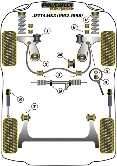 Black Series Part Diagram