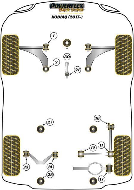 Black Series Part Diagram