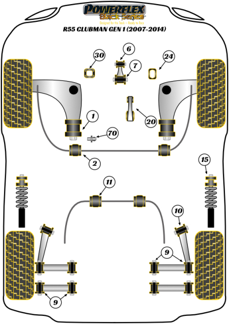 Black Series Part Diagram