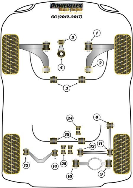 Black Series Part Diagram
