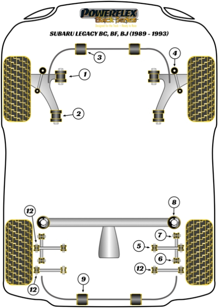 Black Series Part Diagram