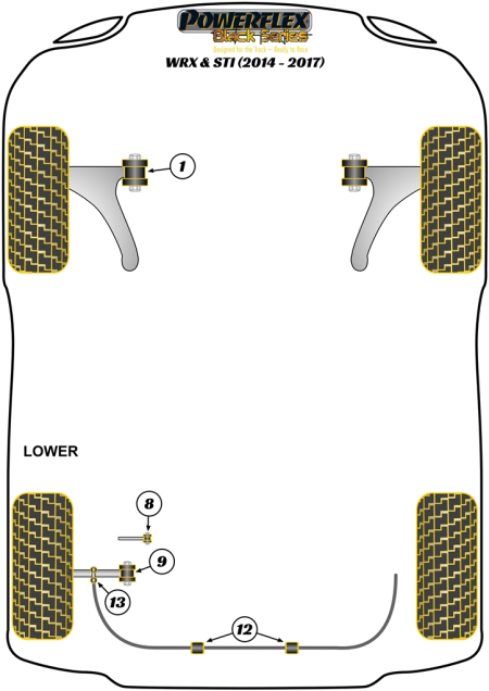 Black Series Part Diagram
