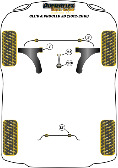 Black Series Part Diagram