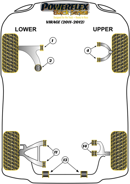Black Series Part Diagram