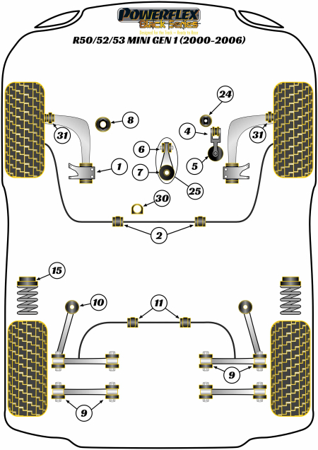 Black Series Part Diagram