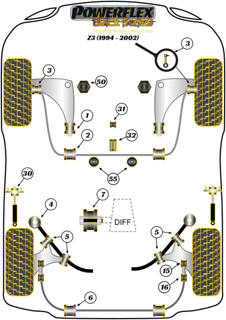 Black Series Part Diagram