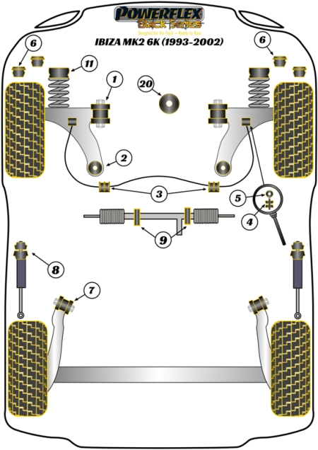 Black Series Part Diagram