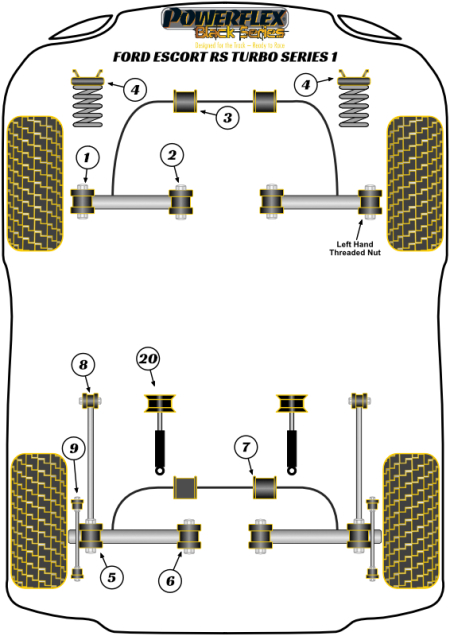 Black Series Part Diagram