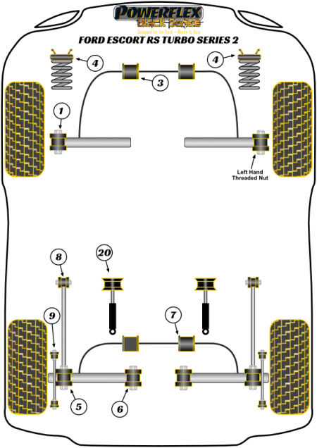 Black Series Part Diagram