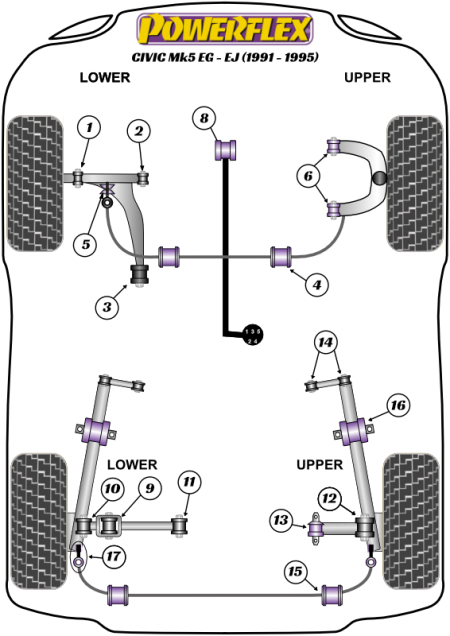 Road Series Part Diagram