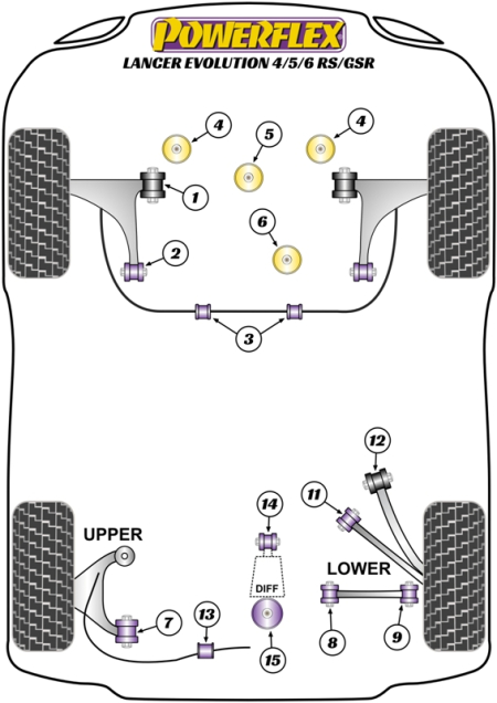 Road Series Part Diagram