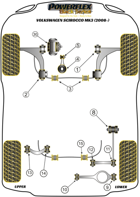 Black Series Part Diagram
