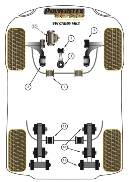 Black Series Part Diagram