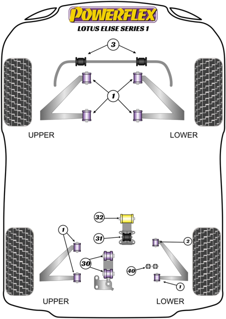 Road Series Part Diagram