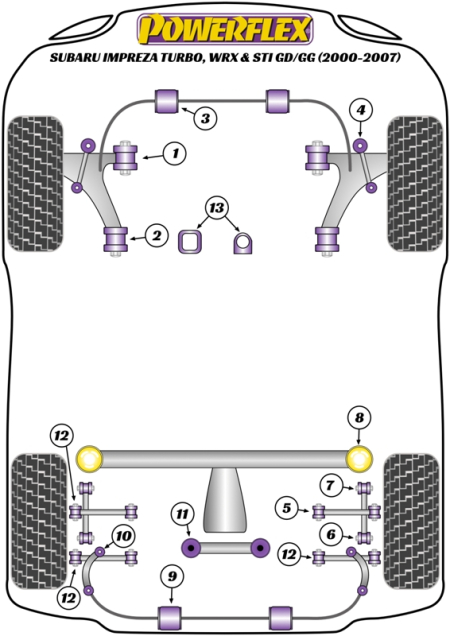 Road Series Part Diagram